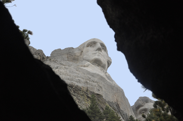 a great view of George Washington