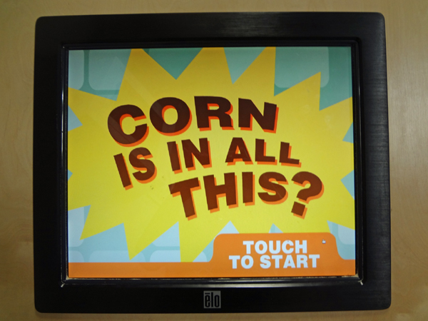 sign- Corn is in all this