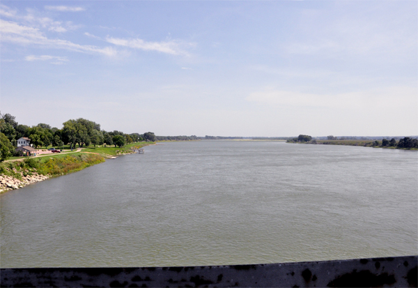 the Missouri River