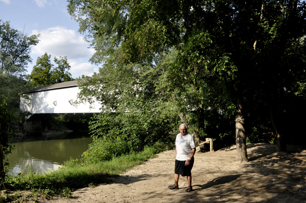 Lee Duquette and The Jackson Covered Bridge