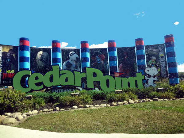 Cedar Point Sign