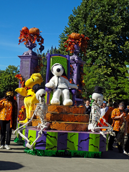 The HalloWeekend Parade at Cedar Point Amusement Park