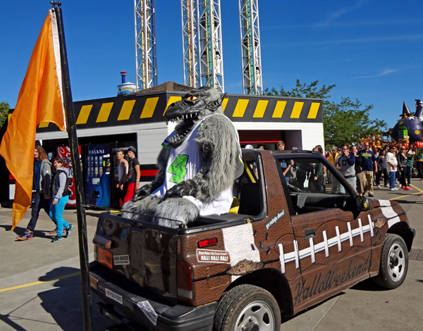 The HalloWeekend Parade at Cedar Point Amusement Park