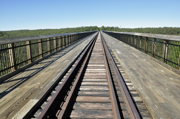 the Kinzua Bridge