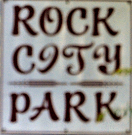Rock City Park Sign