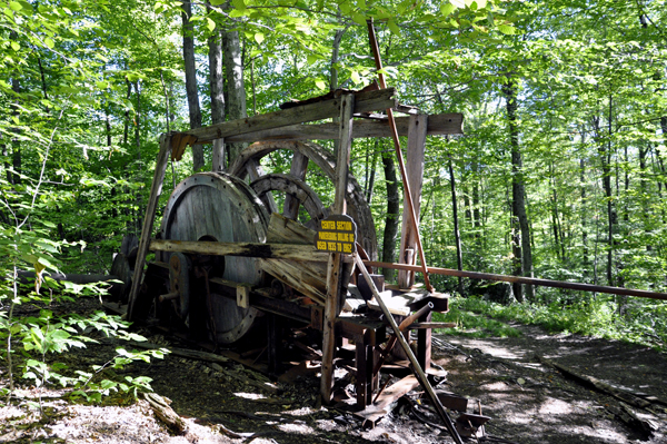 Drilling Rig at  Rock City Park