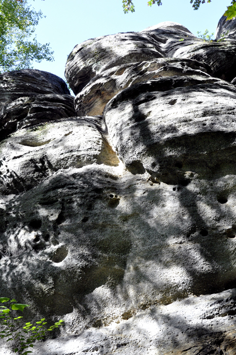 Sentinal Rock - the largest free standing rock in the park