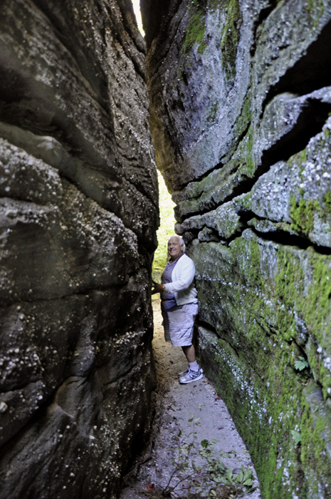 Lee Duquette at  Rock City Park