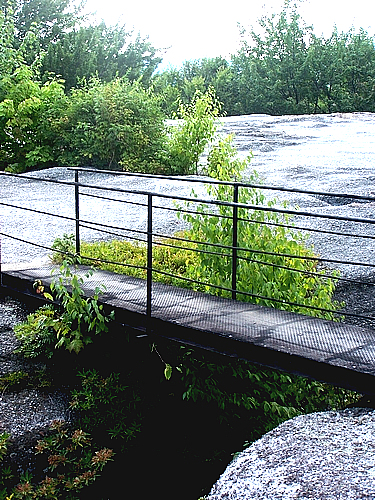 the bridge?at Signal Rock Overlook