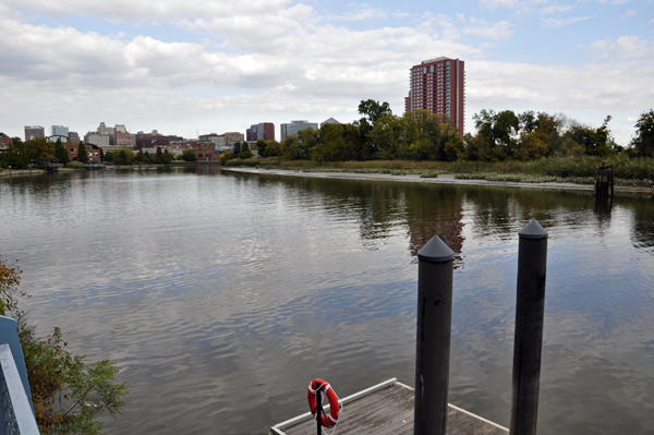 The Christina River In Wilmington, Delaware