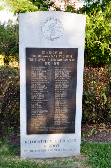 A Korean War Monument 