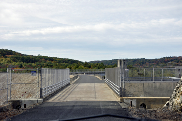 entering Thomaston Dam