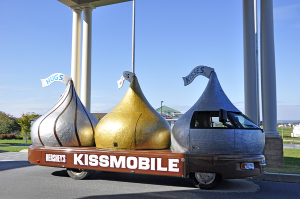 The Hershey Kissmobile