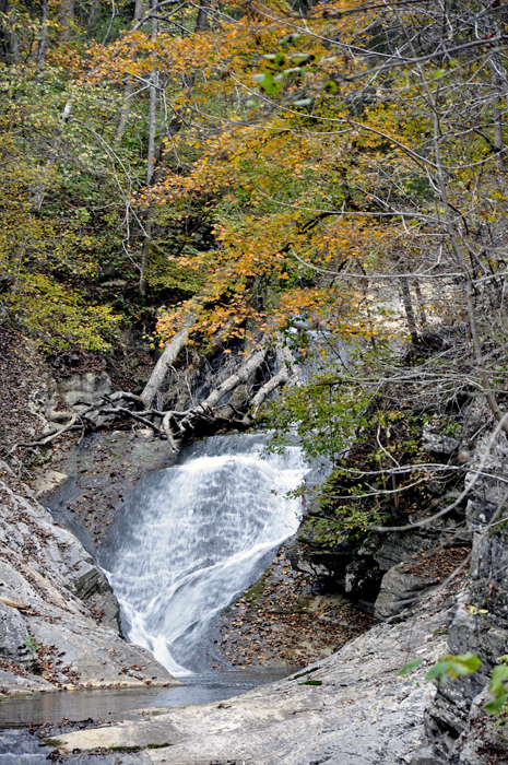 Lace Waterfalls at The Natural Bridge