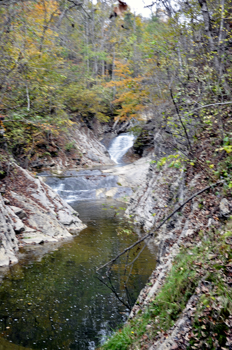 Lace Waterfalls at The Natural Bridge