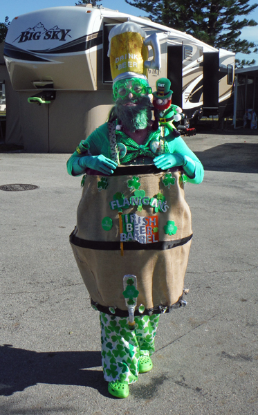 Flanigan's Irish Beer Barrel