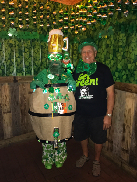 Flanigan's Irish Beer Barrel & Lee Duquette