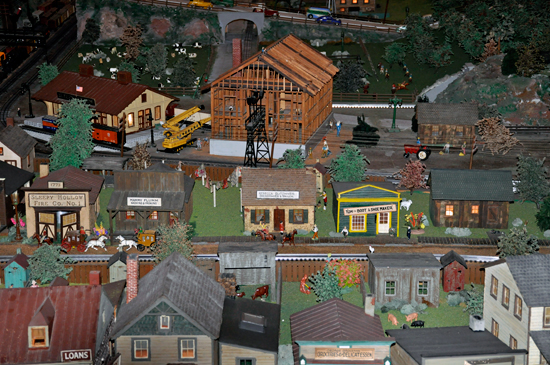 miniature buildings