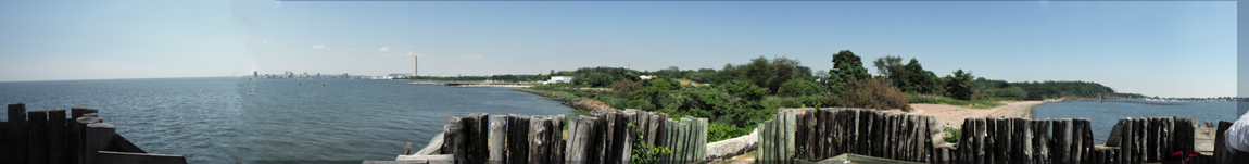 panorama of The Long Island Sound