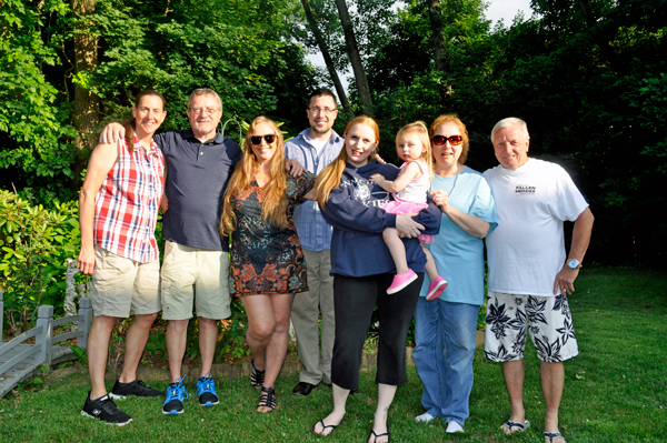 Karen Duquette and her cousins