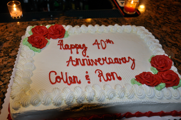 Anniversary cake