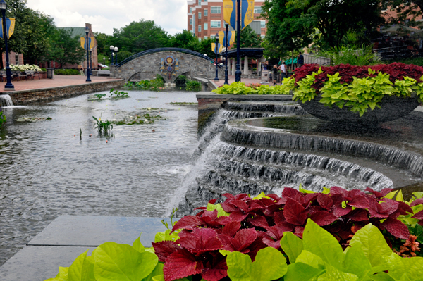 small waterfall