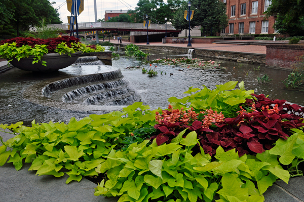 small waterfall