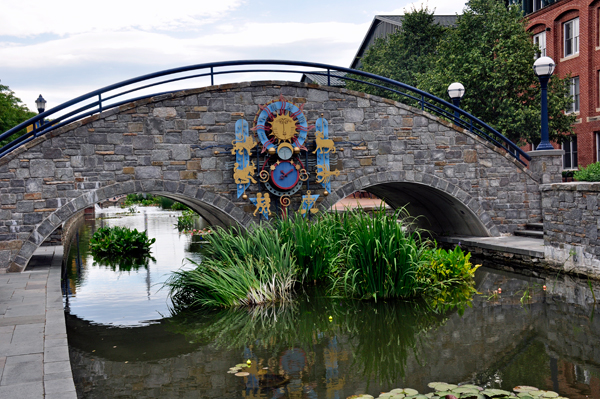 cool design on a bridge