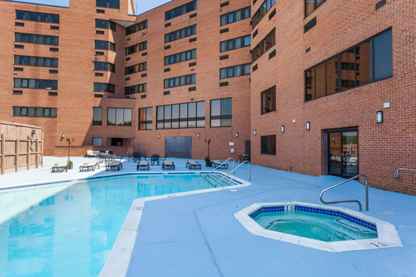 pool and hot tub