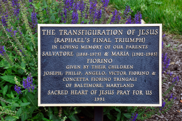 sign: The transfiguration of Jesus