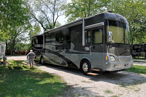 the RV of the two rV Gypsies