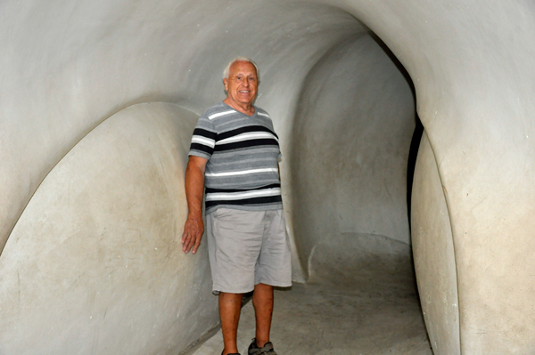 Lee Duquette in the Bowhead whale