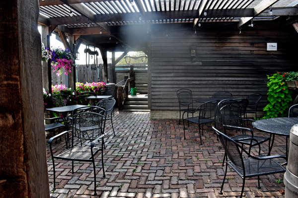 patio at Ox Yoke Inn