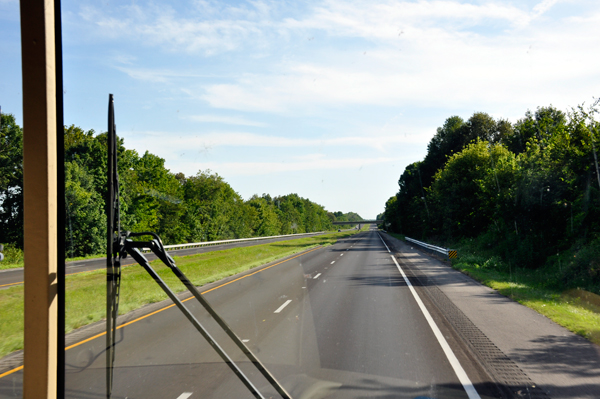 nice highway, no traffic