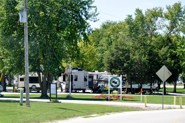 Kamper Kompanion RV Park entrance