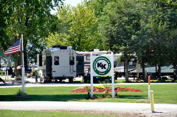 Kamper Kompanion RV Park entrance