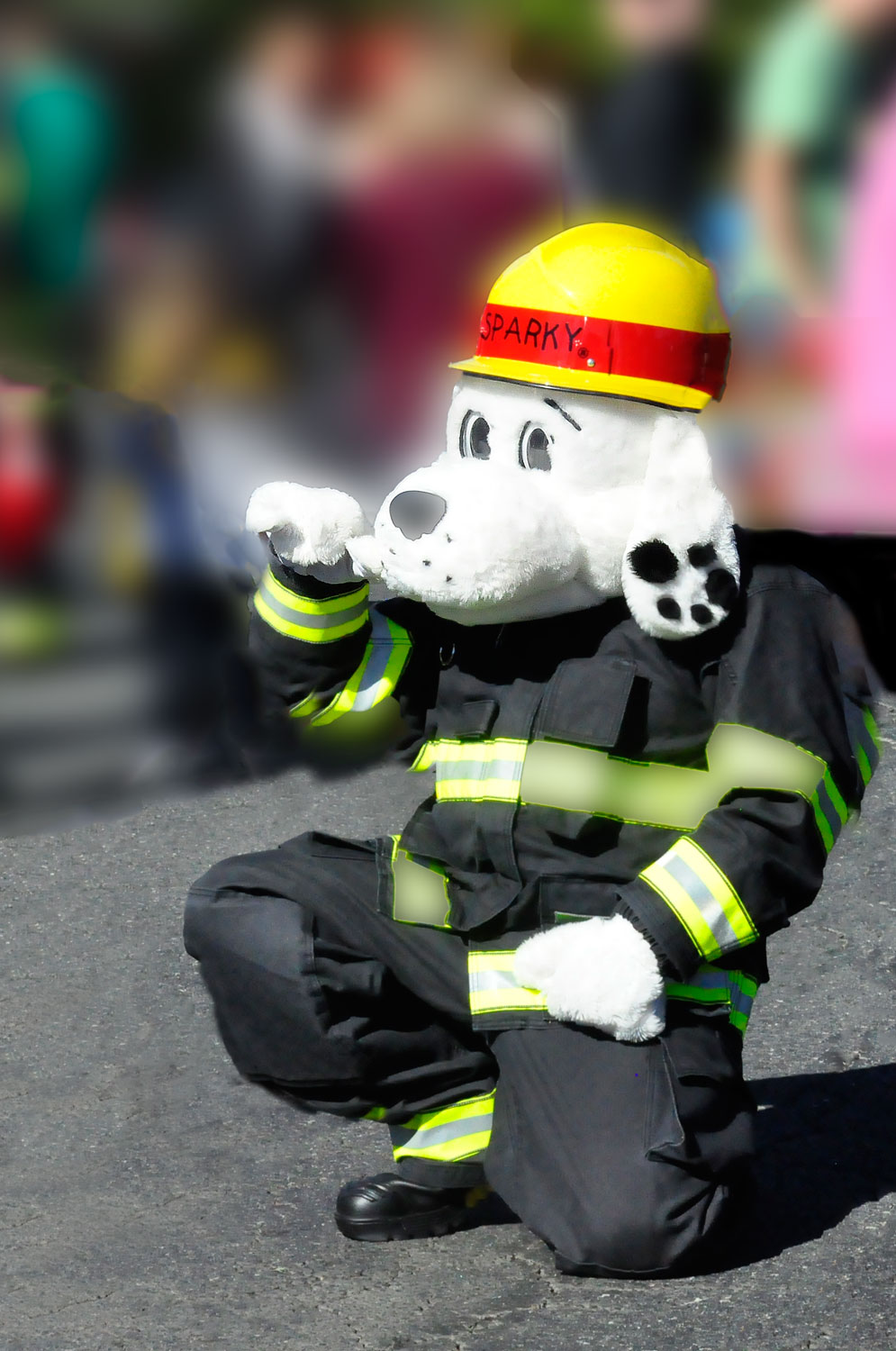 Sparky the firedog 