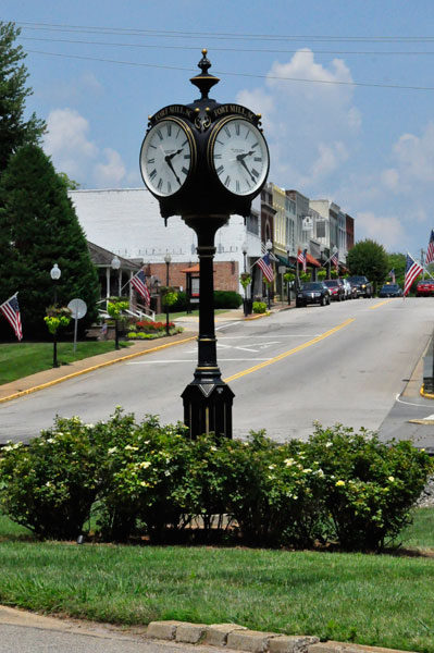 Fort Mill clock