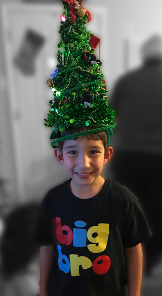 Christmas tree hat