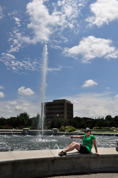 Karen Duquette at Fountain Park