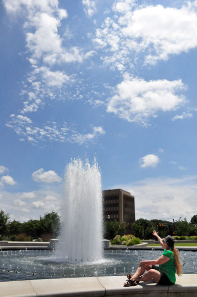 Karen Duquette at Fountain Park