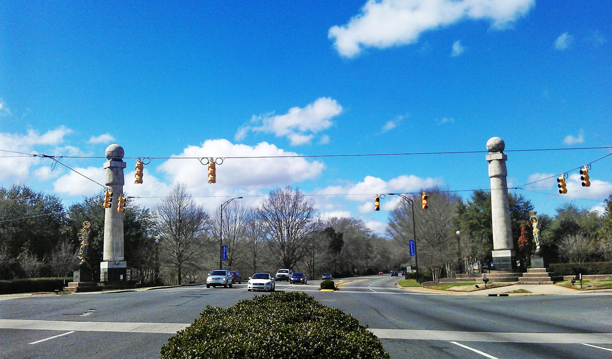 Rock Hill columns