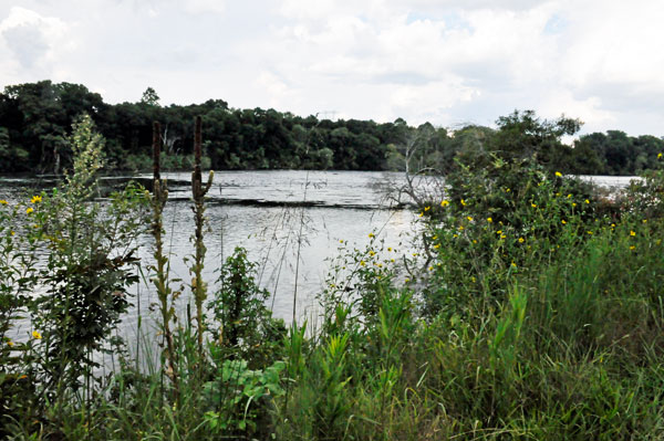 the Catawba River.