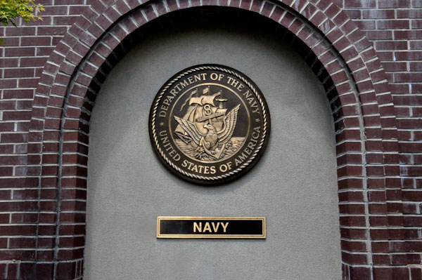 U.S. Navy plaque