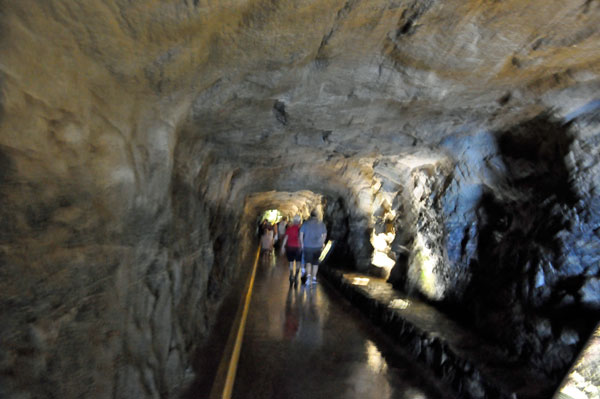 the Chimney Rock tunnel