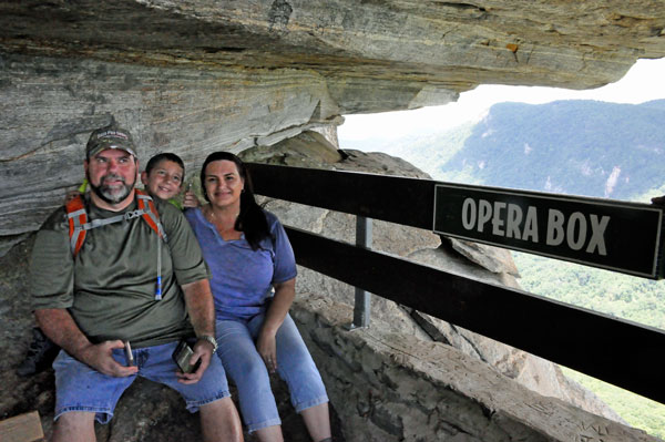 family in the Opera Box