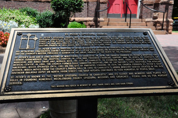 St. Peter's Episcopal Church sign