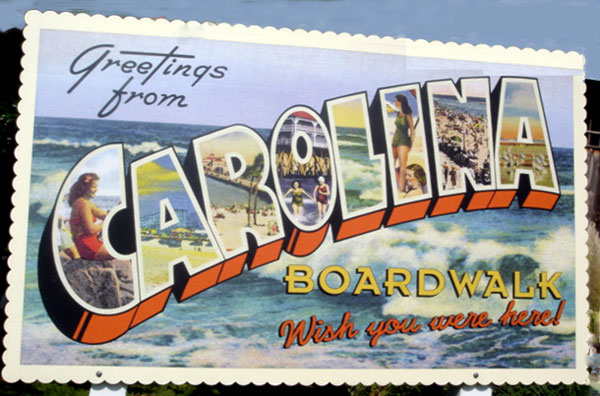 Carolina Boardwalk sign