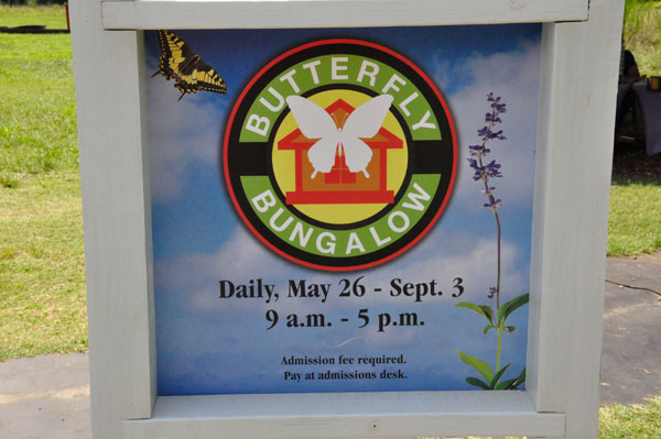 Butterfly Bungalow sign