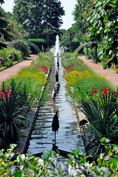 the 100 yard trail at Canal Garden